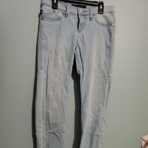 Acid wash Rock and Republic Womens Skinnny Jeans